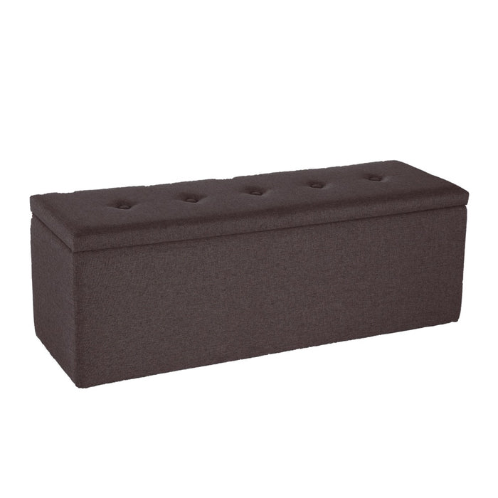 Pouf coffre respirant