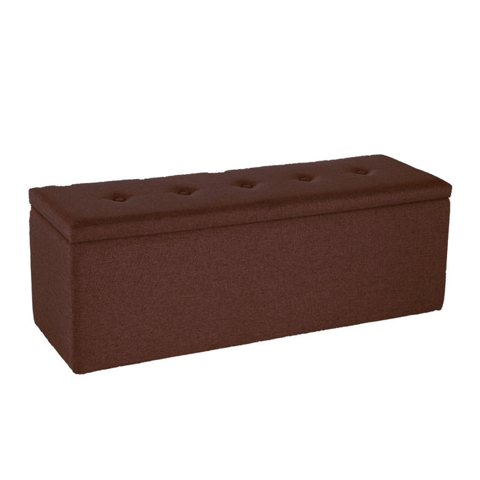 Pouf coffre respirant