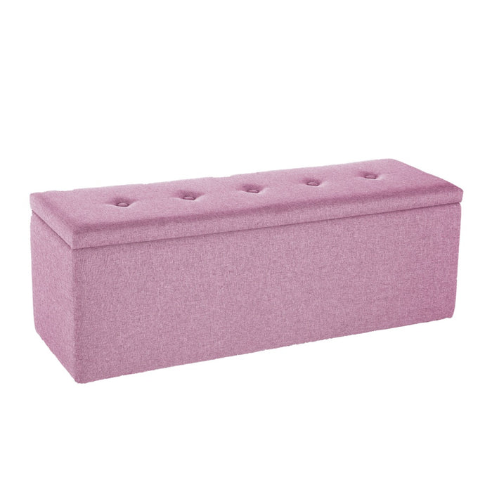 Pouf coffre respirant