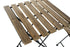 Mesa Cuadrada y Sillas Plegables para Exterior
