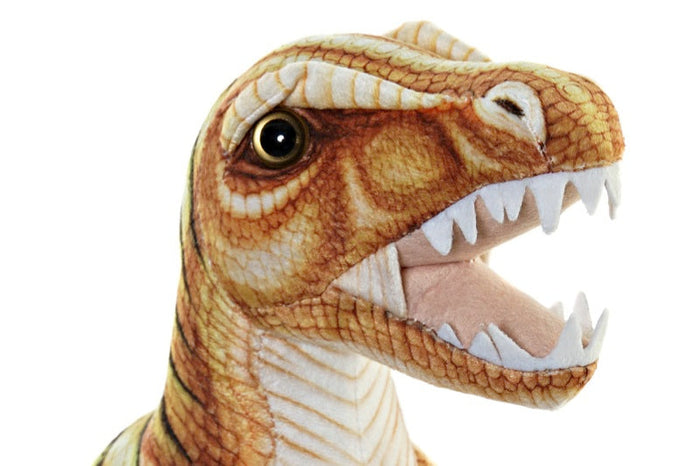 Véritable dinosaure en peluche Tyrannosaurus à prix coûtant